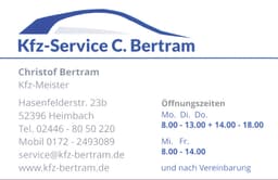 KFZ-Service Christoph Bertram